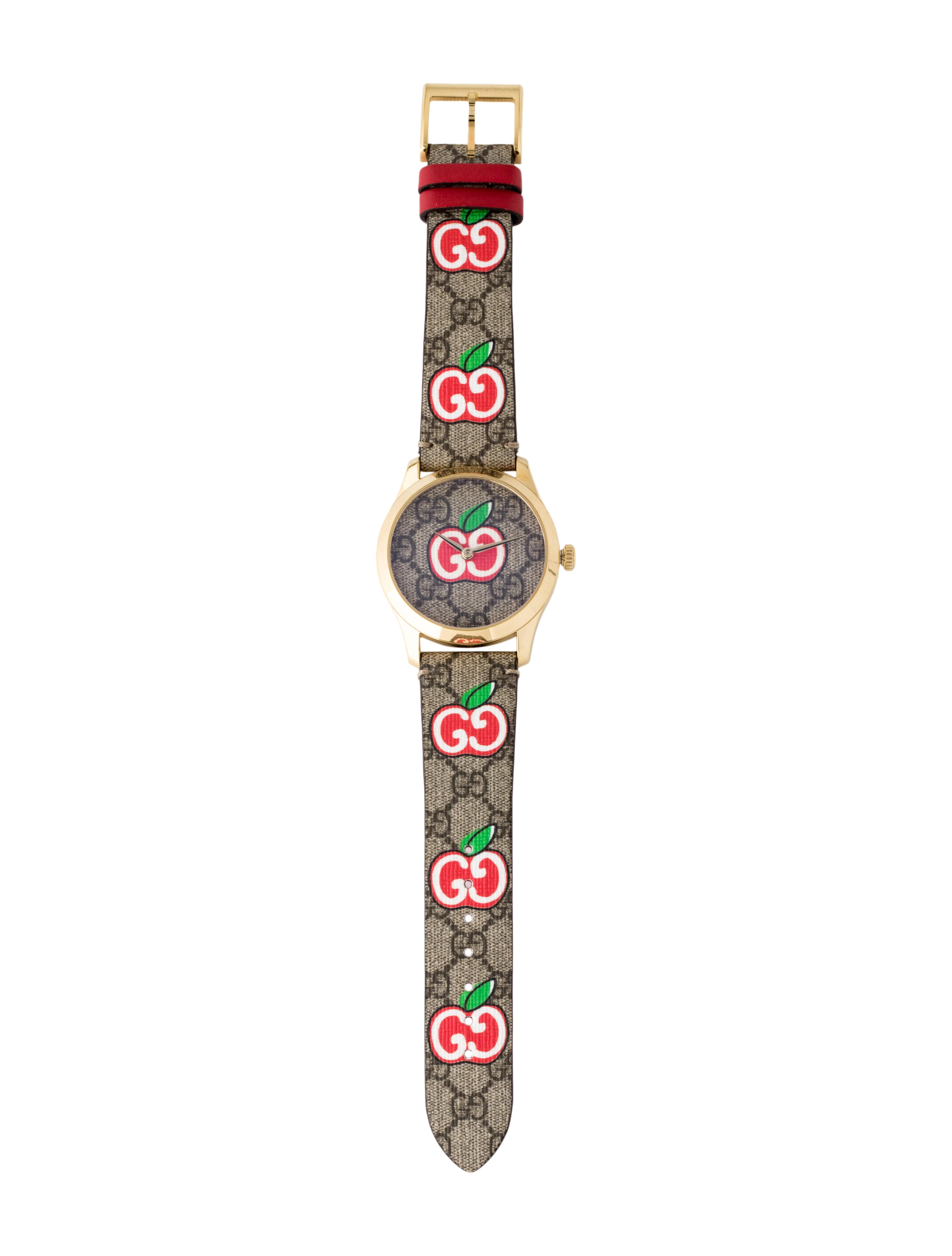 Gucci Watch G-Timeless GG Pomme 38mm YA1264158 - Image 3