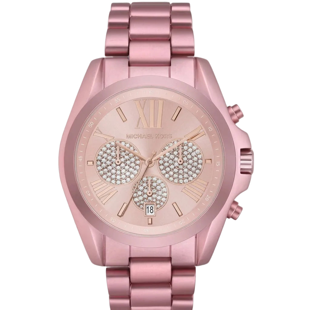 Michael Kors Bradshaw Pink-Tone Watch - MK6752