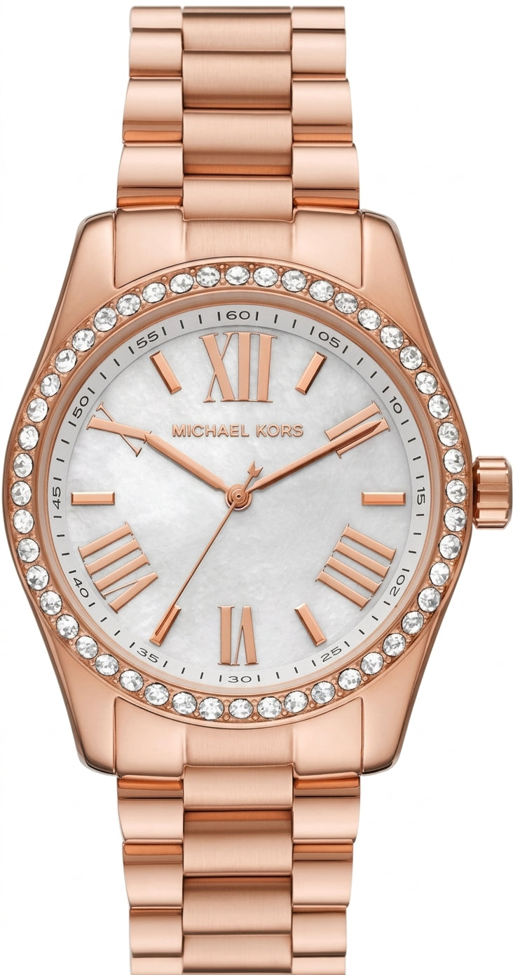 Michael Kors Lexington Rose Gold-Tone Watch - MK1088