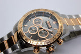 Hugo Boss Mens Ikon Two-Tone Rose Gold Silver Watch HB1513339 - The Watches Men & CO #2