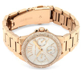 Michael Kors Mini Camille Pavé Rose Gold Ladies Watch MK6845