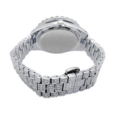 Big Daddy Bling Silver Roman Numeral Watch