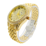 Big Daddy Bling Gold Arabic Numeral Watch