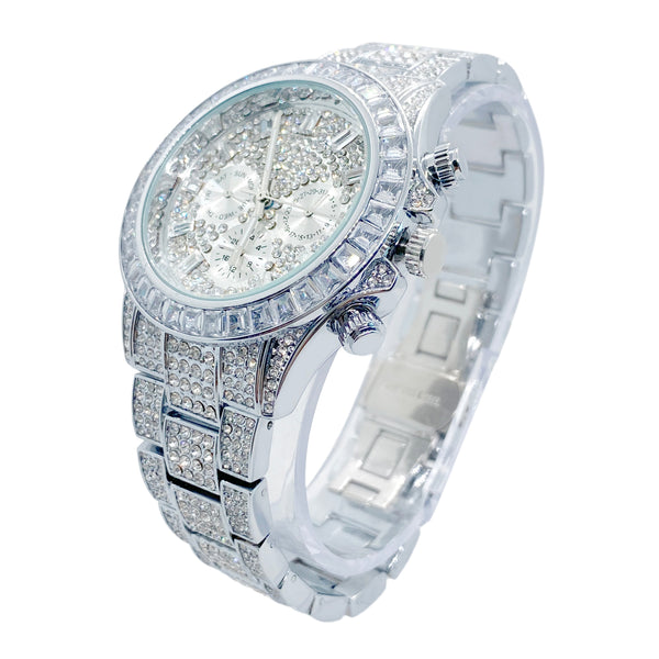 Big Daddy Super Bling Diamond Chronograph Watch