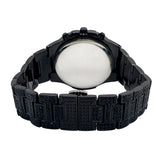 Big Daddy Baguette Black Bling Watch