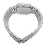 Big Daddy Square Bling Silver Women's Watch