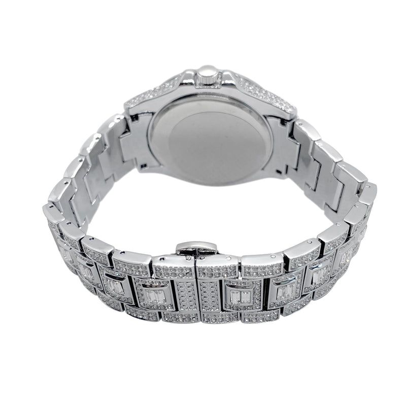 Big Daddy Bling Silver Watch