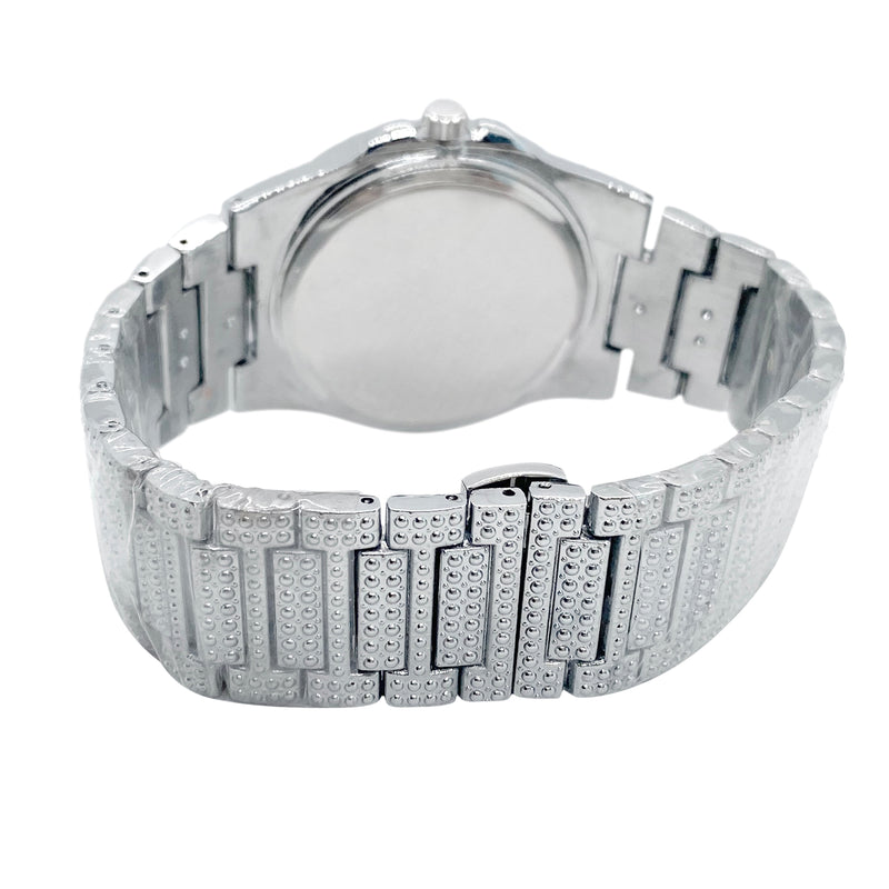 Big Daddy Baguette Bling Diamond Watch