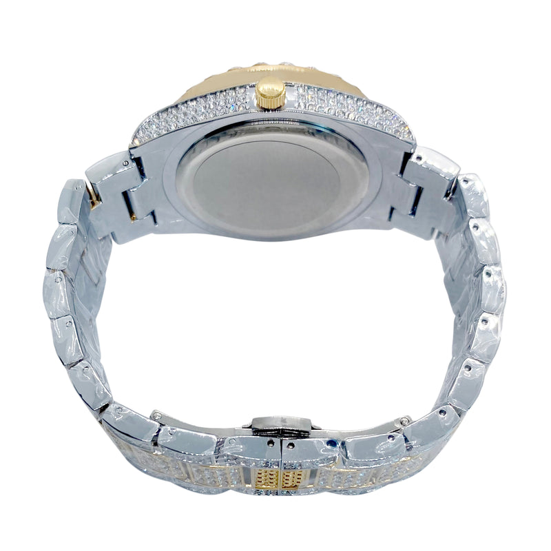 Big Daddy Bling Two Tone Watch