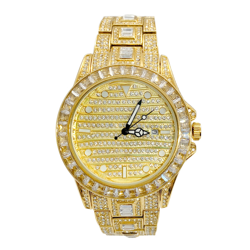 Big Daddy Bling Gold Watch