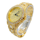 Big Daddy Bling Gold Watch