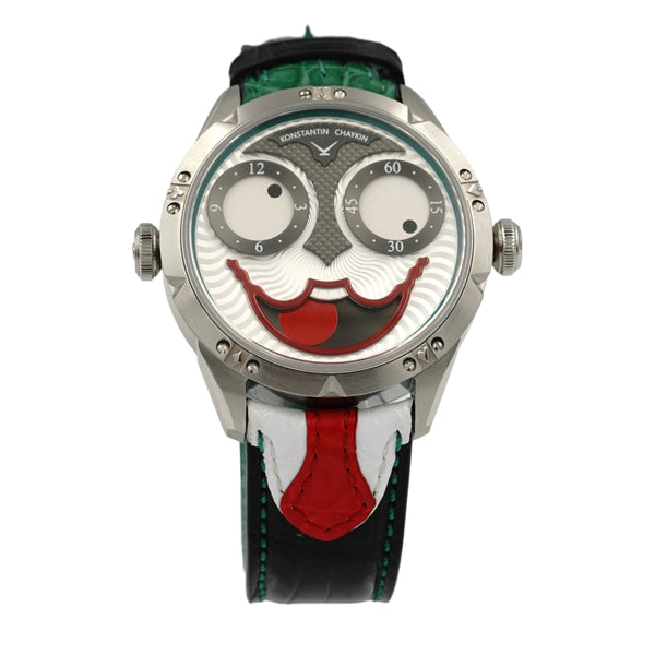 Konstantin Chaykin Joker Leather Strap Automatic Watch