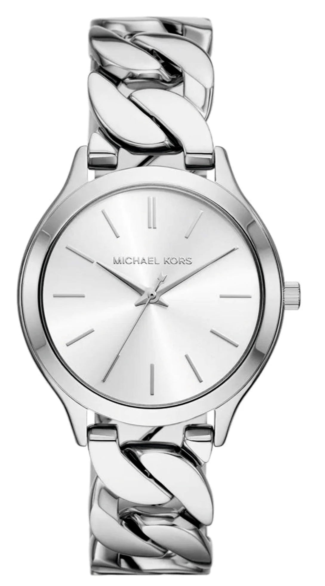 Michael Kors Slim Runway Quartz Silver-Tone Women's Watch - MK7474