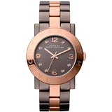 Marc By Marc Jacobs Classic Grey Women's Rose Gold Two Toned Watch  MBM3195 - Big Daddy Watches