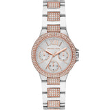 Michael Kors Mini Camille Pavé Two-Tone Ladies Watch MK6846