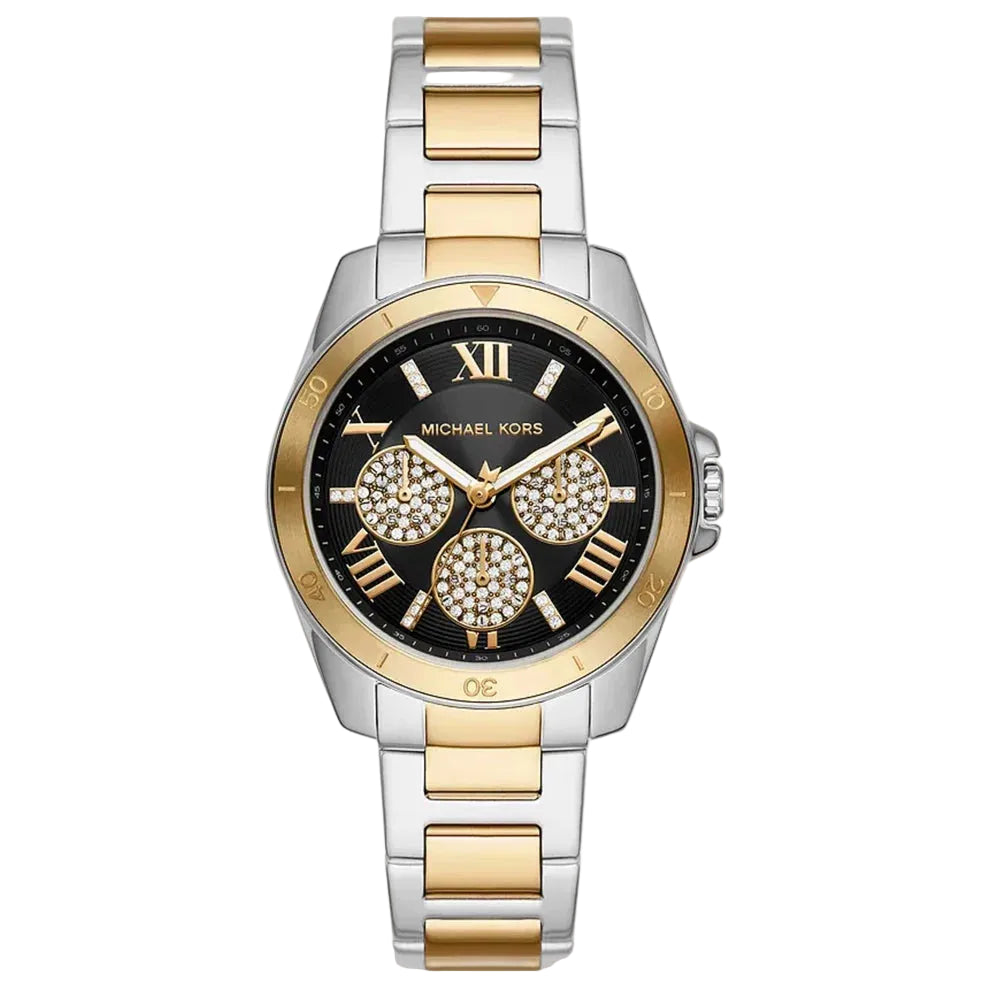 Michael Kors Mini Alek Pavé Two-Tone Watch MK7265