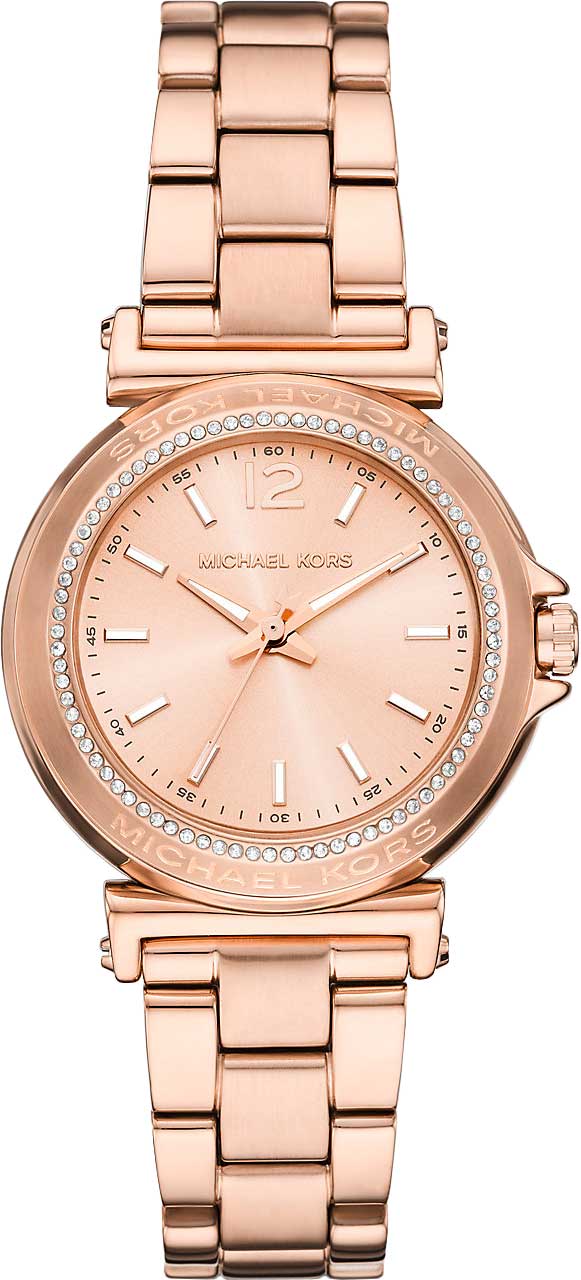 Michael Kors Maren Three-Hand Rose Gold-Tone Women's Watch - MK7491