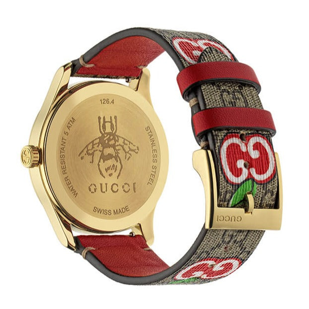 Gucci Watch G-Timeless GG Pomme 38mm YA1264158 - Image 9