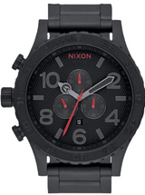 Nixon 51-30 Chrono Black Red Men's Watch A083-2298