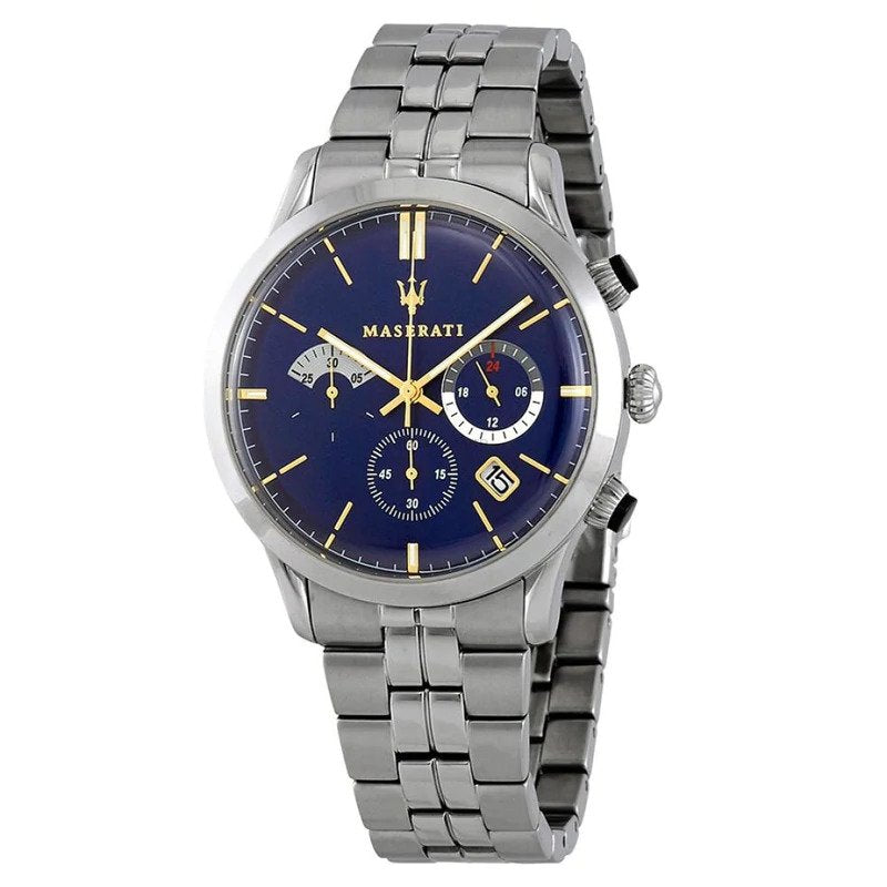 Maserati Ricordo Chronograph Blue Dial Men's Watch R8873633001 (CLEARANCE)