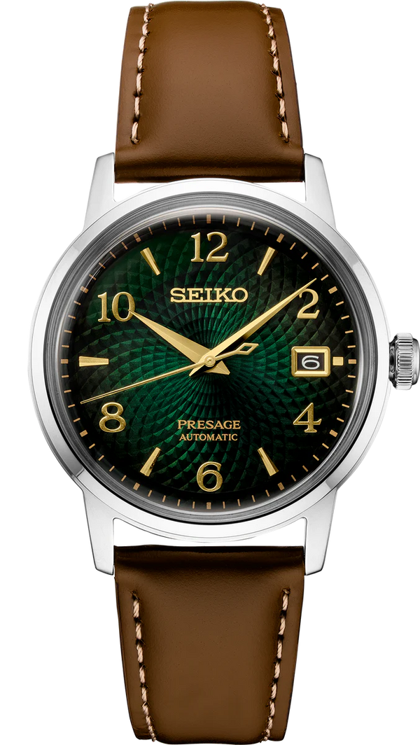 Seiko Seiko Presage Automatic Green Dial Unisex Watch SRPE45