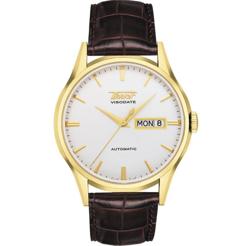 Tissot Visodate Automatic Gold Plating Men's Watch T0194303603100