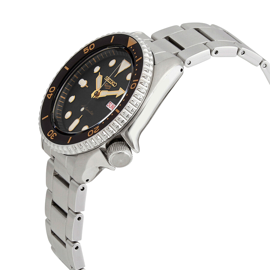 Seiko 5 sports Automatic Black Dial Watch SRPD57K1