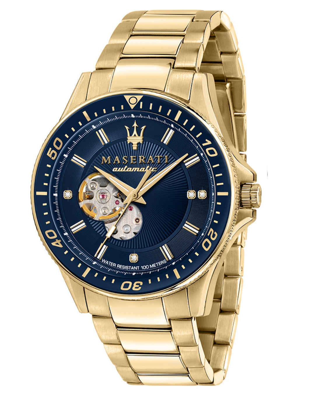 Maserati Sfida Automatic Diamond Men's Watch R8823140004