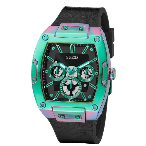 Guess Two-Toned Phoenix Silicone Men's Watch GW0202G5