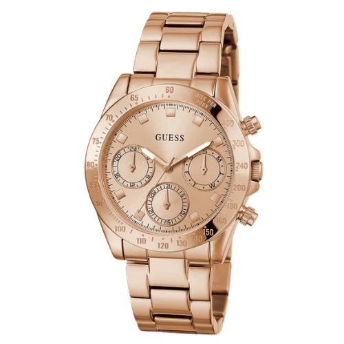 Guess Eclipse Rose Gold Tone Unisex Watch GW0314L3