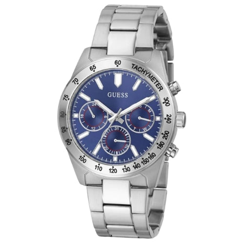 Guess Chronograph Silver Tone Men's Watch GW0329G1