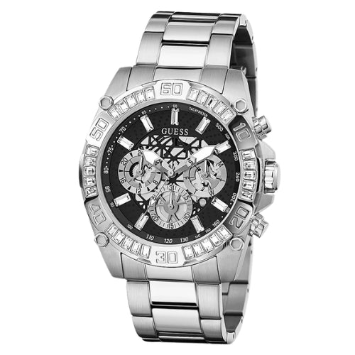 Guess Trophy Silver Tone Men's Watch GW0390G1