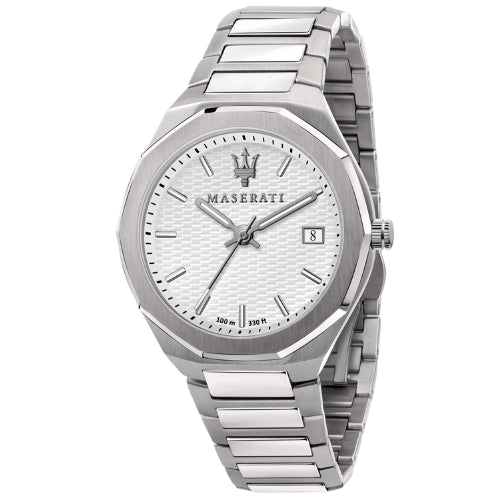 Maserati Stile White Dial Men's Watch R8853142005