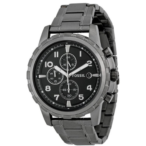 Fossil Dean Chronograph Black Dial Men's Watch FS4721