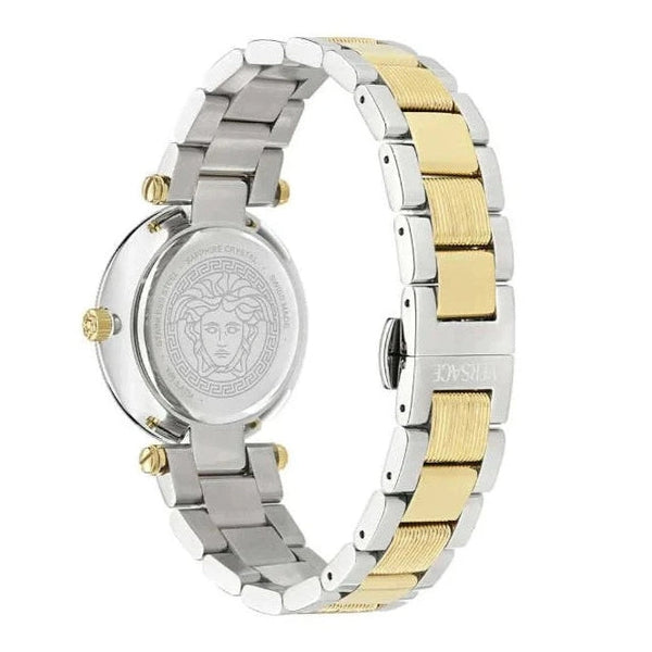 Versace Reve Gold Dial Two-Tone Steel Strap Swiss Movt Women's Watch - VE8B00324