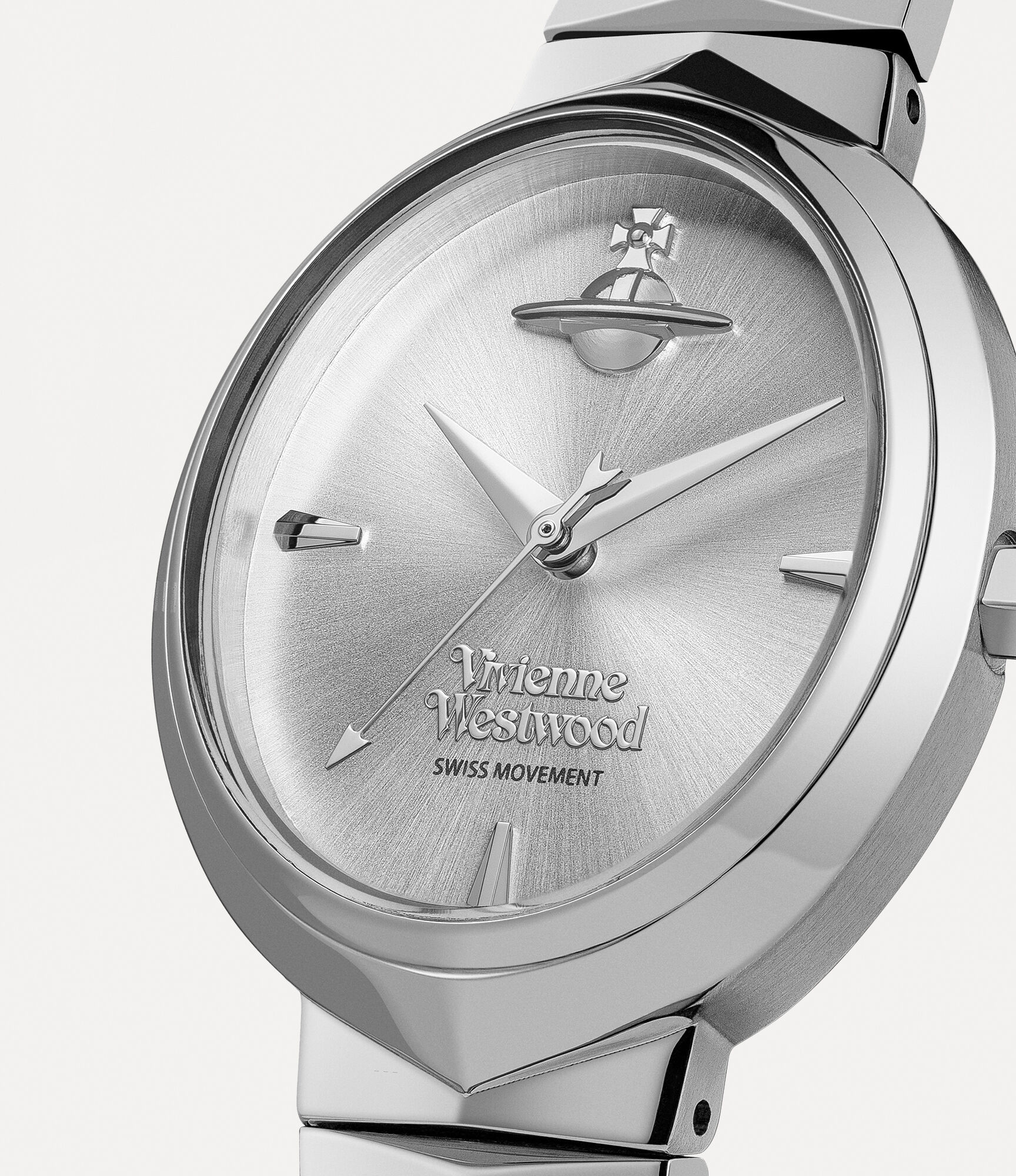 Vivienne Westwood Ladies Armour Silver Watch VV314SLSL VV314SLSL - Image 6