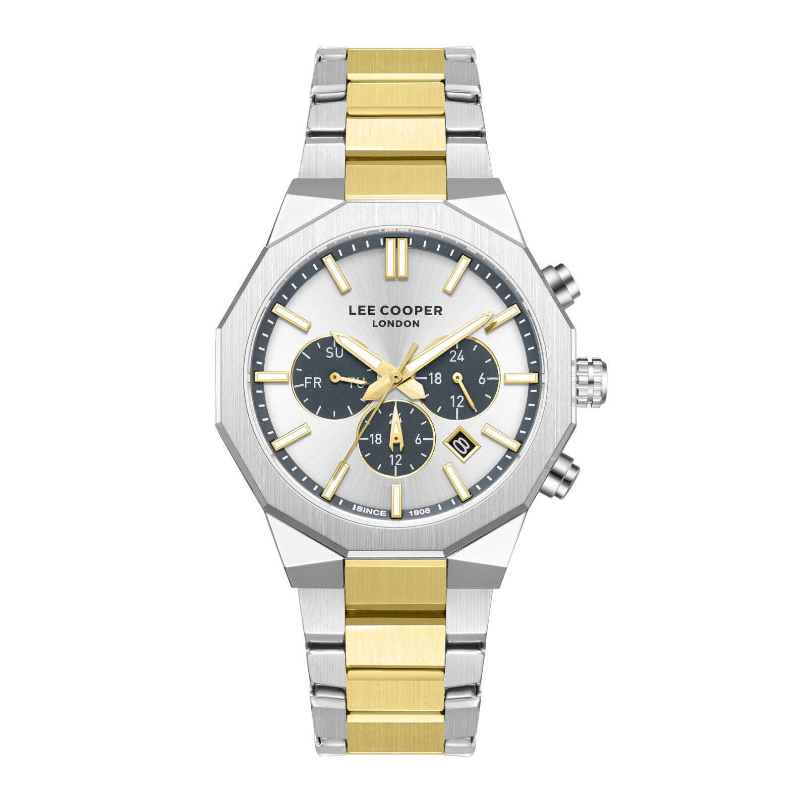 Lee Cooper Silver Men's Watch LC08218.230 LC08218.230 - Image 1