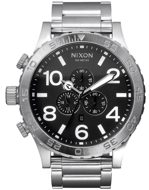 Nixon 51-30 Stainless Steel Chrono Black Men's Watch A083-000