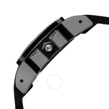 Akribos Black Mother of Pearl Dial Black Ceramic Ladies Watch AK546BK - The Watches Men & Co #4