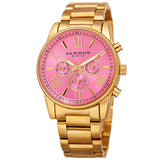 Akribos XXIV Ador Quartz Pink Dial Ladies Watch P50148 - The Watches Men & Co