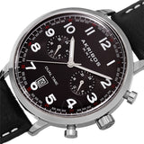 Akribos XXIV Black Dial Dual Time Men's Watch AK1023BK - The Watches Men & Co #2