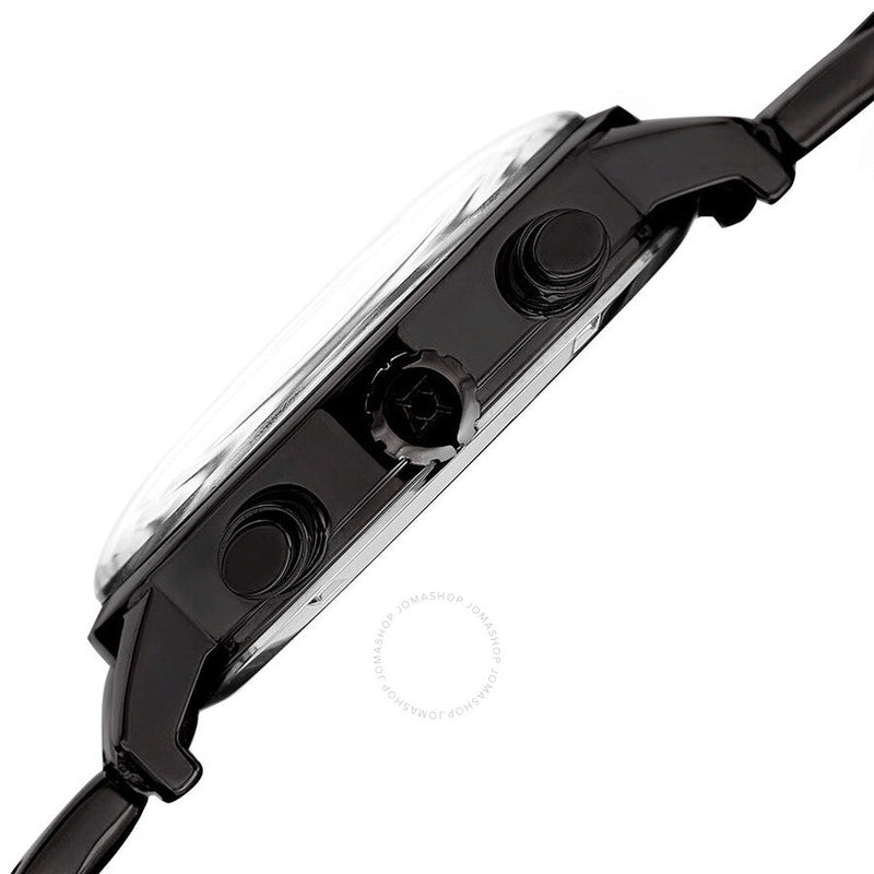 Akribos XXIV Black Dial Dual Time Men's Watch AK942BK - The Watches Men & Co #4