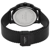 Akribos XXIV Blue Dial Black-plated Mesh Men's Watch AK719BU - The Watches Men & Co #3
