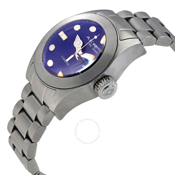 Akribos XXIV Blue Dial Stainless Steel Men's Watch AK730BU - The Watches Men & Co #2