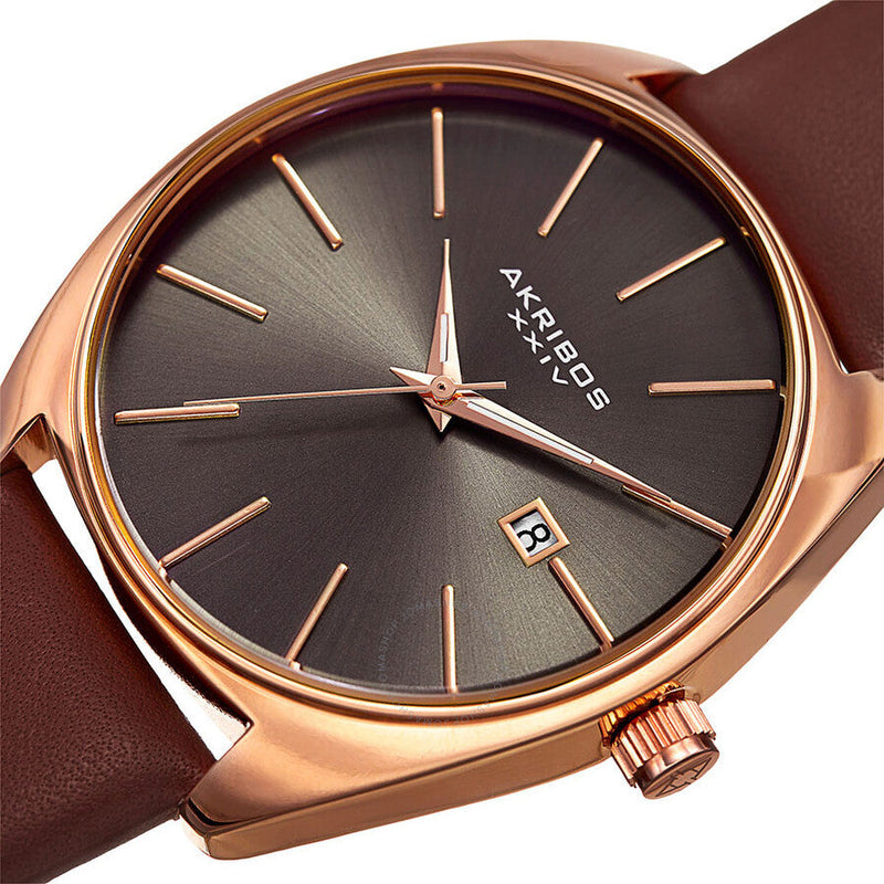 Akribos XXIV Element Quartz Grey Dial Men's Watch P50167 - The Watches Men & Co #2