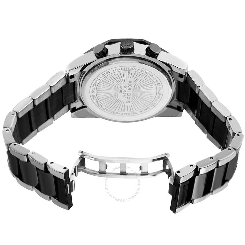 Akribos XXIV Enterprise Quartz Black Dial Men's Watch P50163 - The Watches Men & Co #4