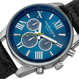 Akribos XXIV Enterprise Quartz Blue Dial Men's Watch P50151 - The Watches Men & Co #2