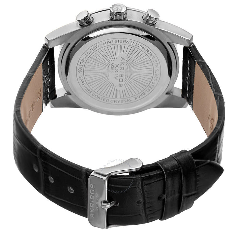 Akribos XXIV Enterprise Quartz Blue Dial Men's Watch P50151 - The Watches Men & Co #4