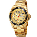 Akribos XXIV Extremis Quartz Gold Dial Men's Watch P50172 - The Watches Men & Co