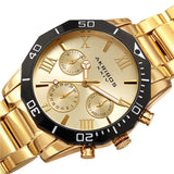 Akribos XXIV Gold Dial Dodecagon Men's Watch AK1054YG - The Watches Men & Co #2